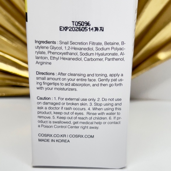 🌈2/$30 NIB COSRX Advanced Snail 96 Mucin Power Essence - Picture 3 of 4